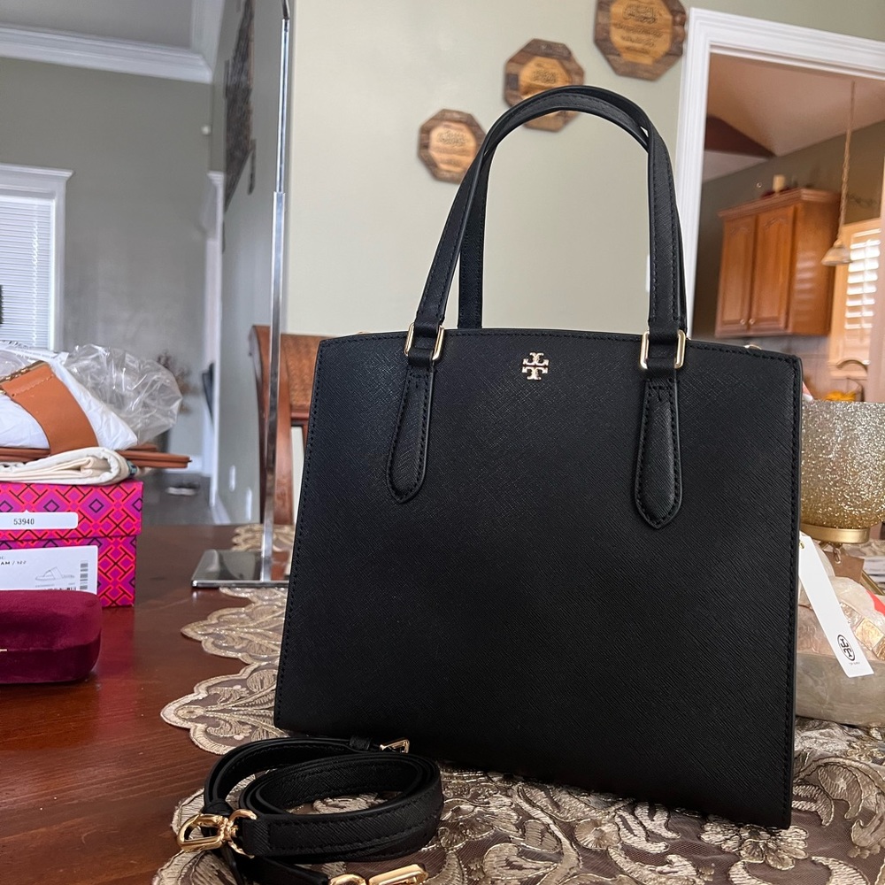 Tory Burch black satchel